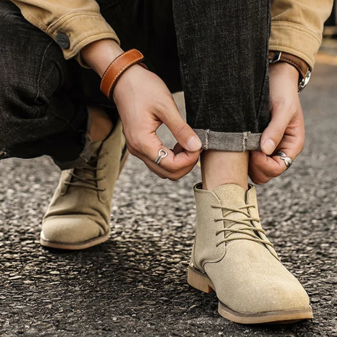 Soft-Suede Chukka Boots