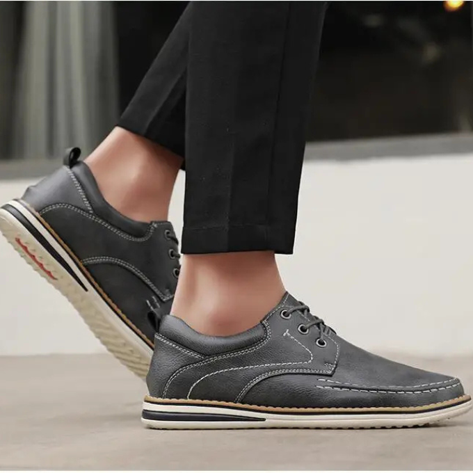 Monroe Leather Moc Oxfords