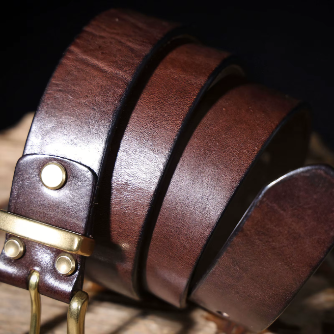 Harlan Full-Grain Leather Belt