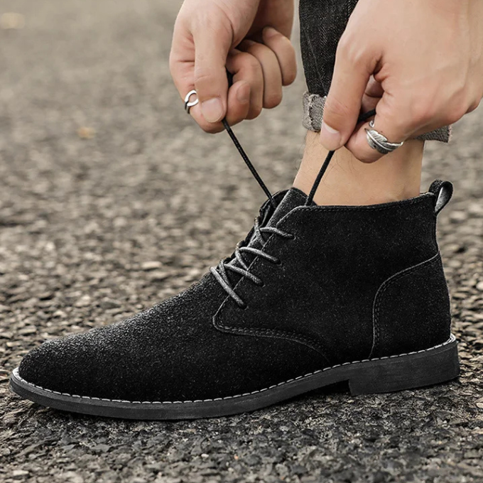 Soft-Suede Chukka Boots