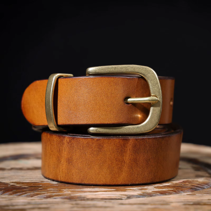 Harlan Full-Grain Leather Belt