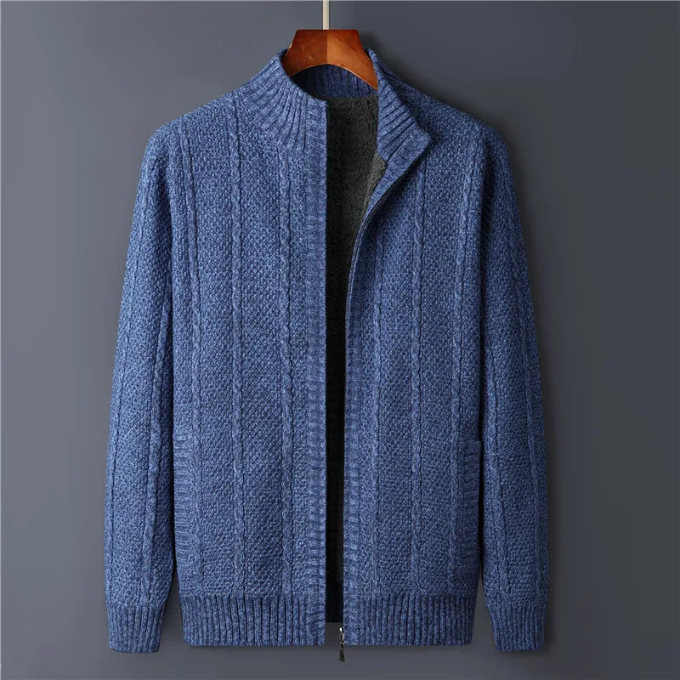 The Marlow Wool Zip Jacket