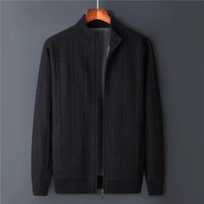 The Marlow Wool Zip Jacket
