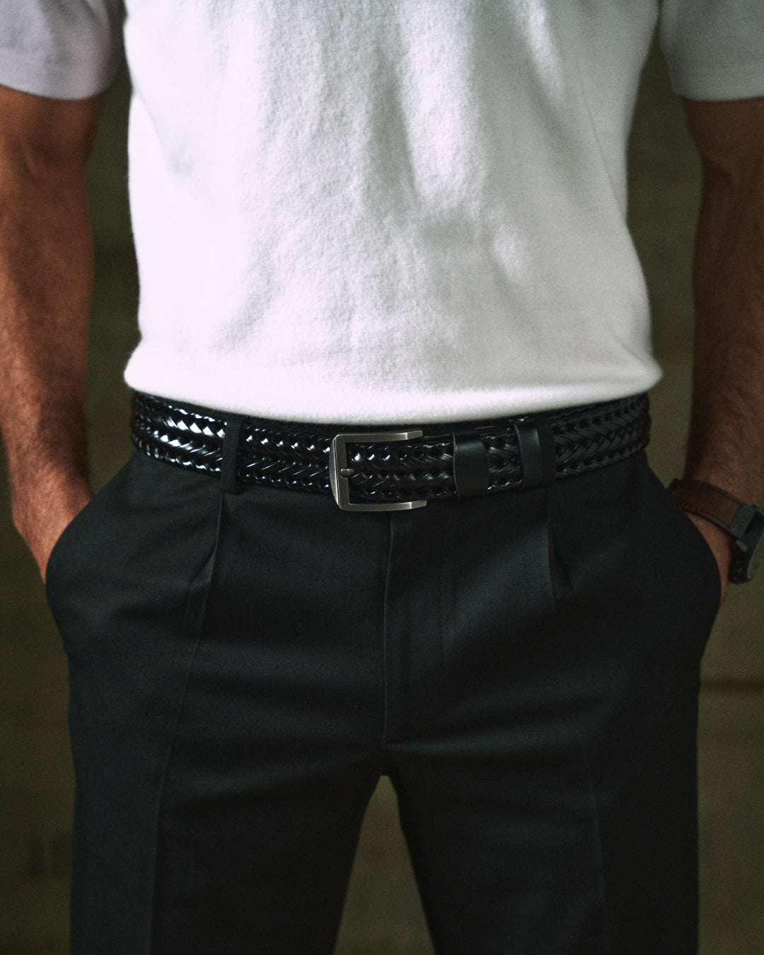 Braided Legacy Cowhide Belt