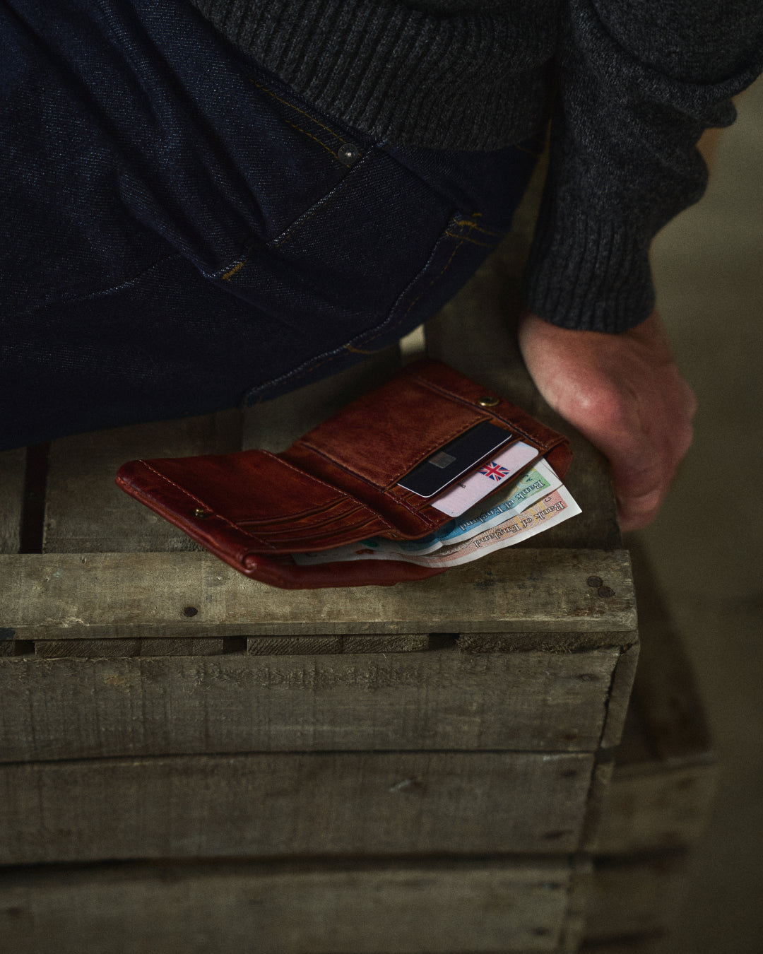 The Flintfold Full-Grain Wallet