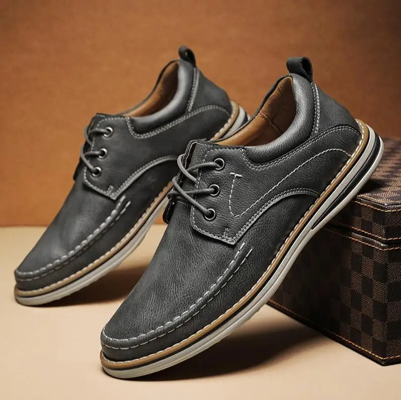 Monroe Leather Moc Oxfords