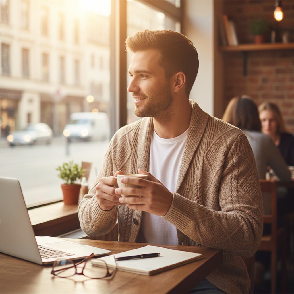 The Mason Knitted Wool Cardigan