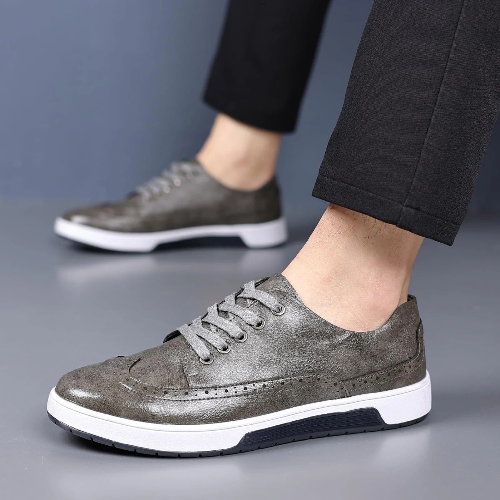 Metro Brogue Sneakers - Buy One Get Two FREE!