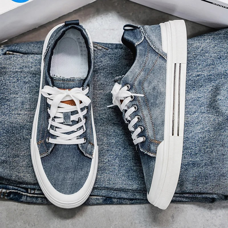 The Rivet Denim Low-Tops