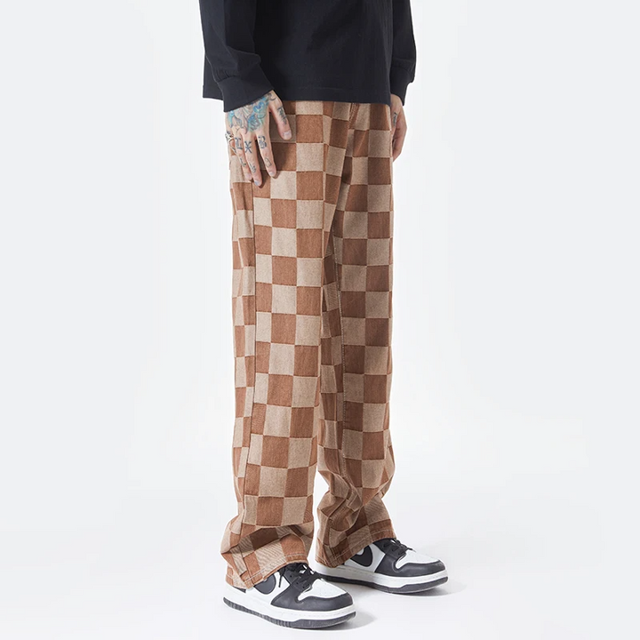 Gridlock Denim Pants