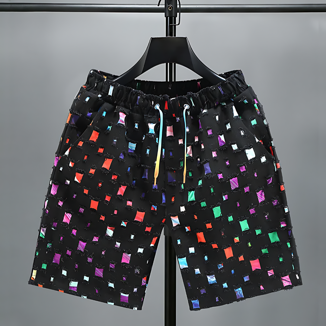 Mosaic Muse Shorts