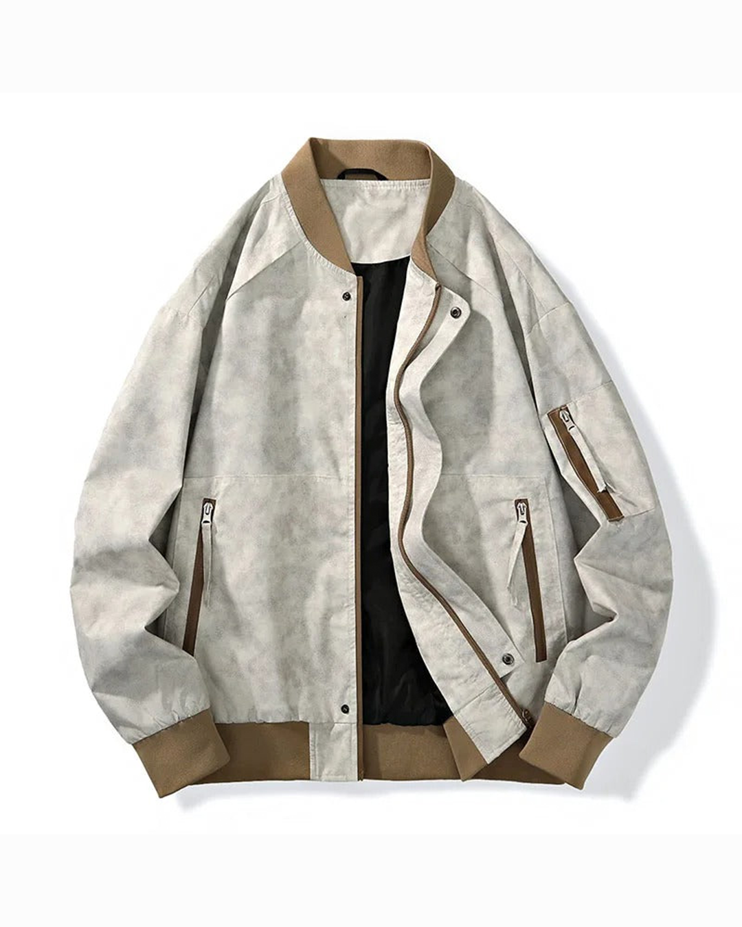 Stonewash Bomber Jacket