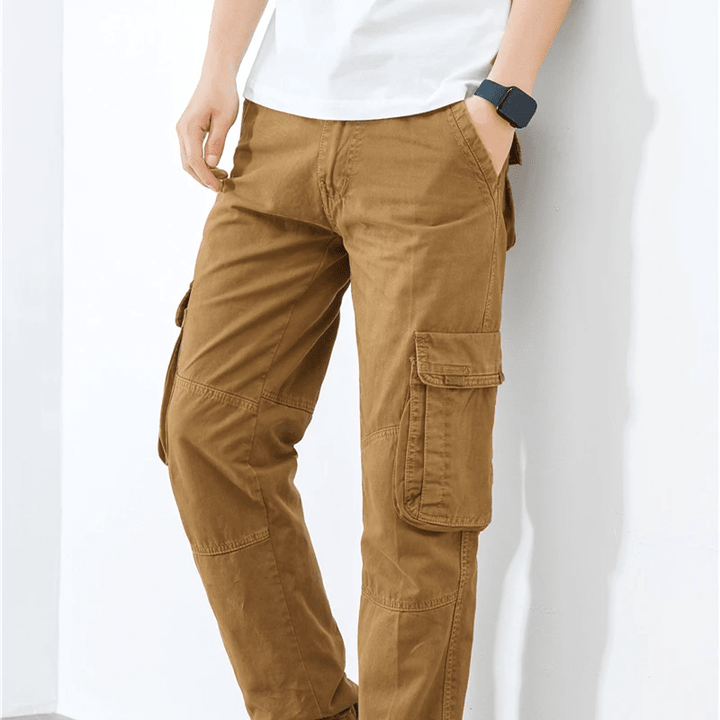 Relaxed Fit Cotton Cargos