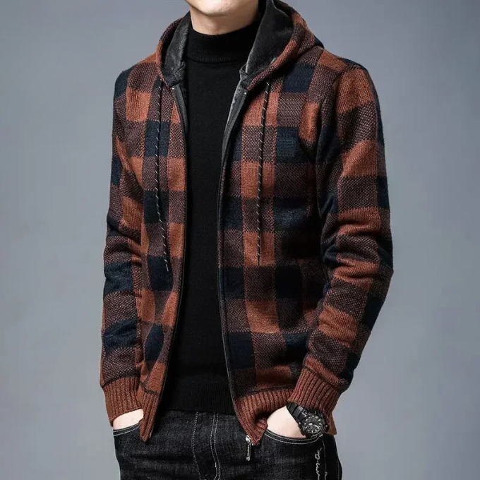 Elliot's Heritage Plaid Zip Jacket