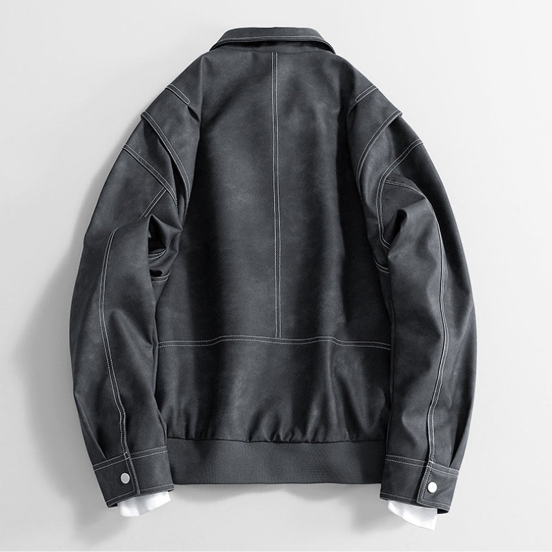 Benson Classic Leather Bomber