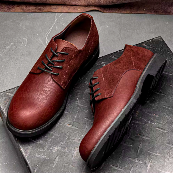 Langston Leather & Suede Oxfords