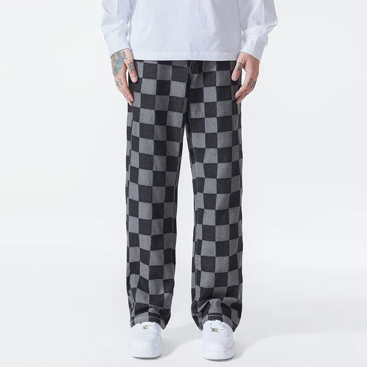 Gridlock Denim Pants