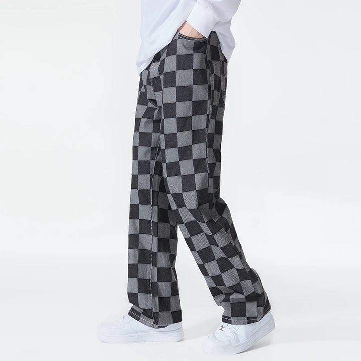 Gridlock Denim Pants