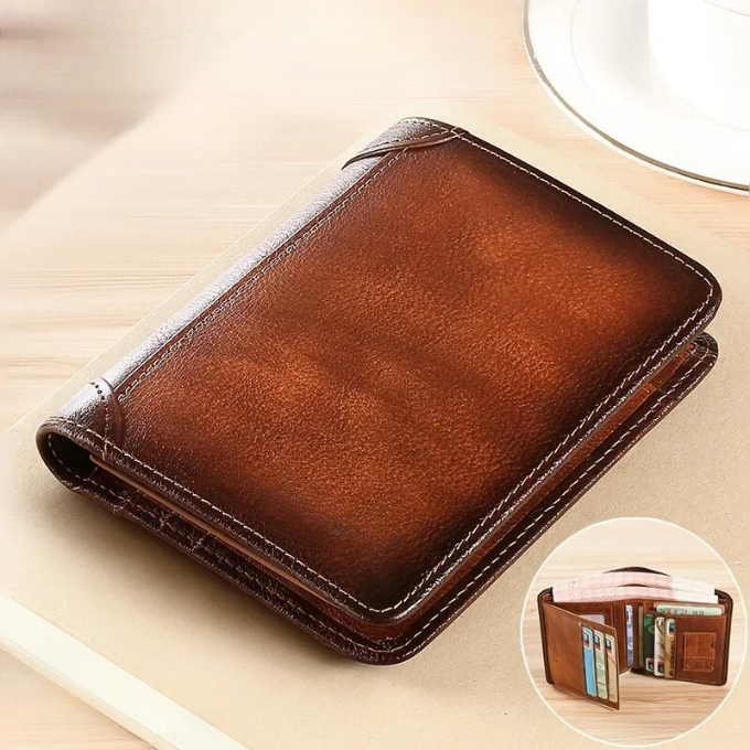 Vintage Genuine Leather Wallet