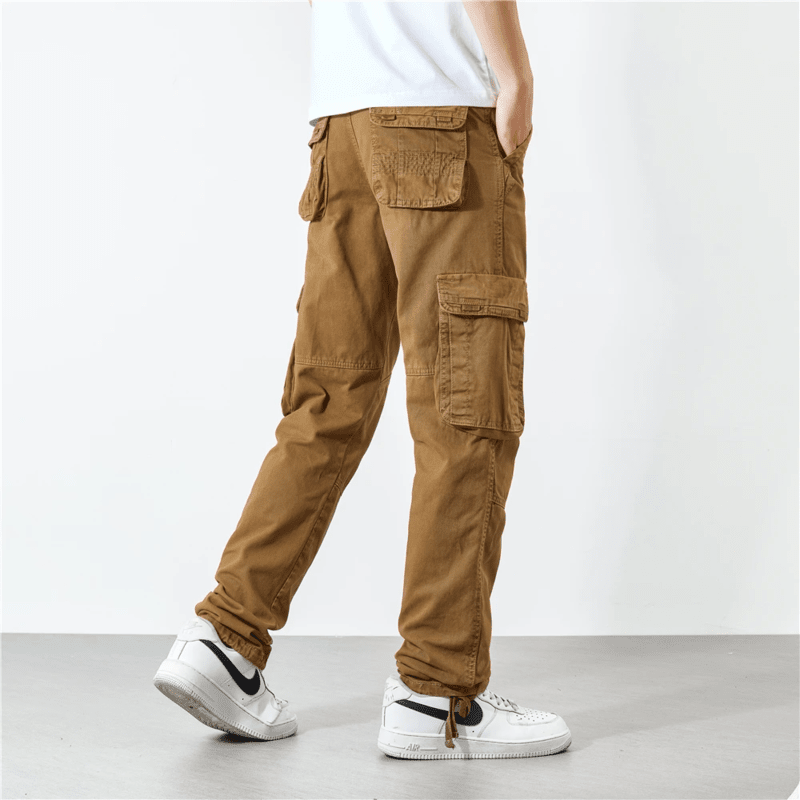 Relaxed Fit Cotton Cargos