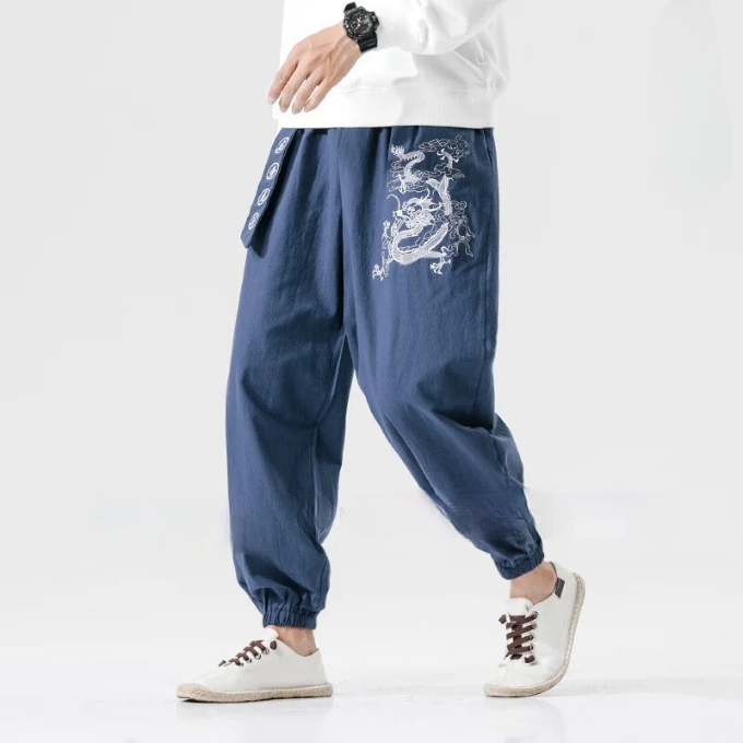 Year Of The Dragon Harem Pants