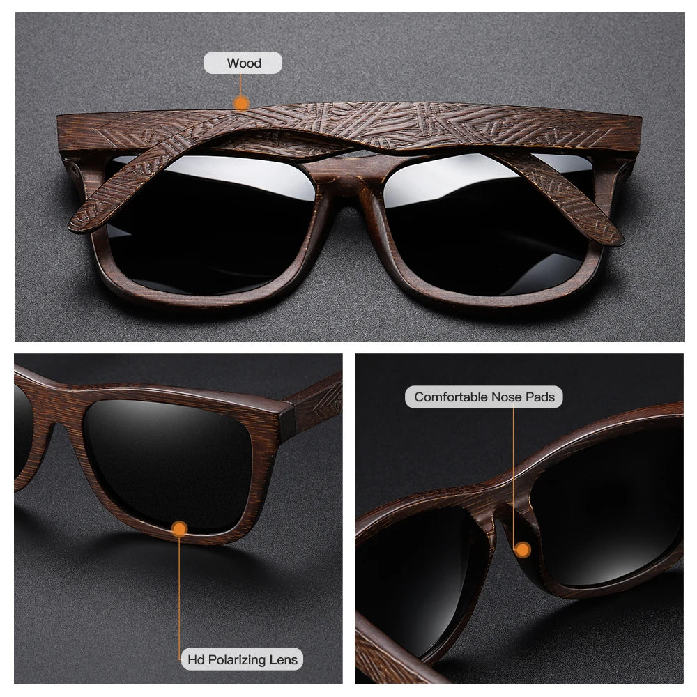 The Ethan Bamboo Sunglasses