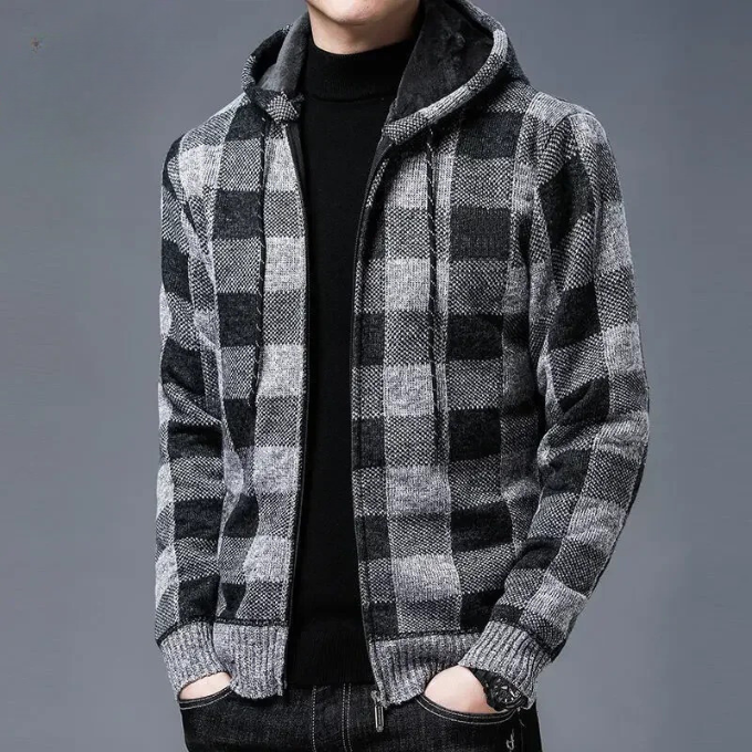 Elliot's Heritage Plaid Zip Jacket