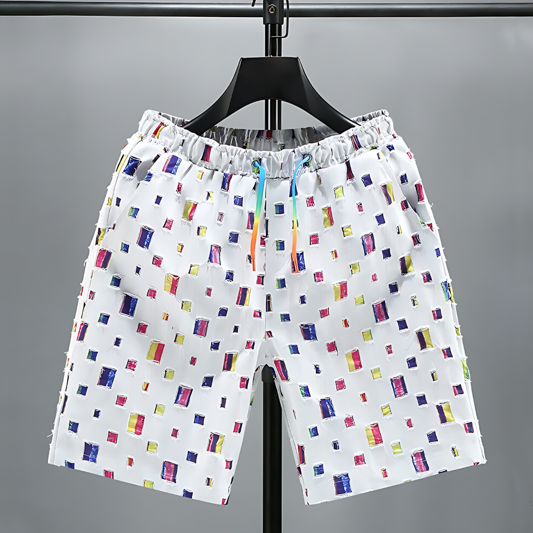 Mosaic Muse Shorts