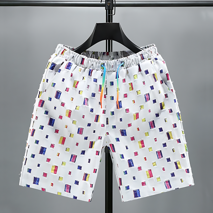 Mosaic Muse Shorts