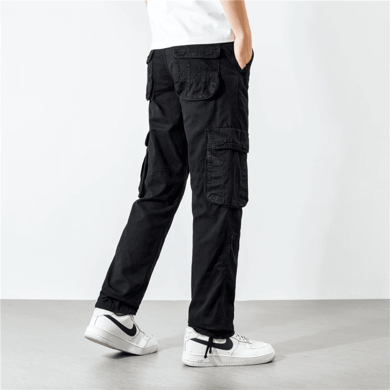 Relaxed Fit Cotton Cargos