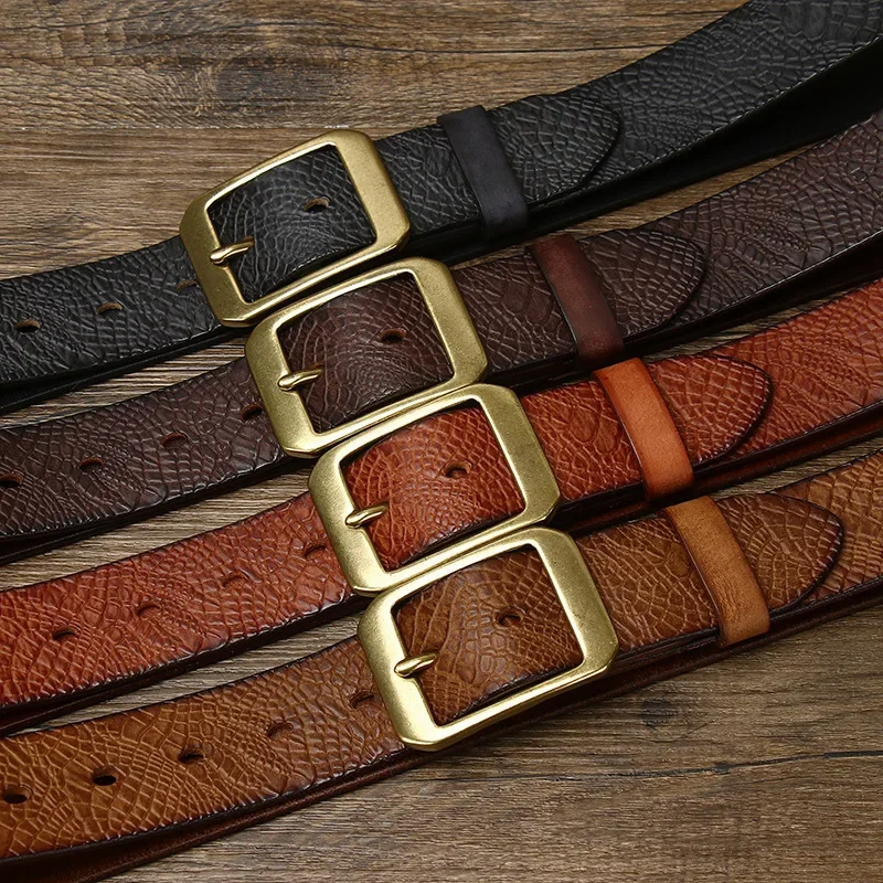 Handcrafted Artisan Cowhide Belt