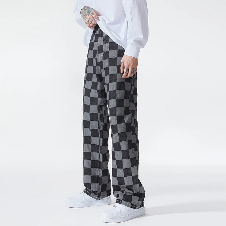 Gridlock Denim Pants