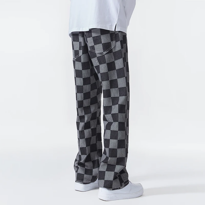 Gridlock Denim Pants