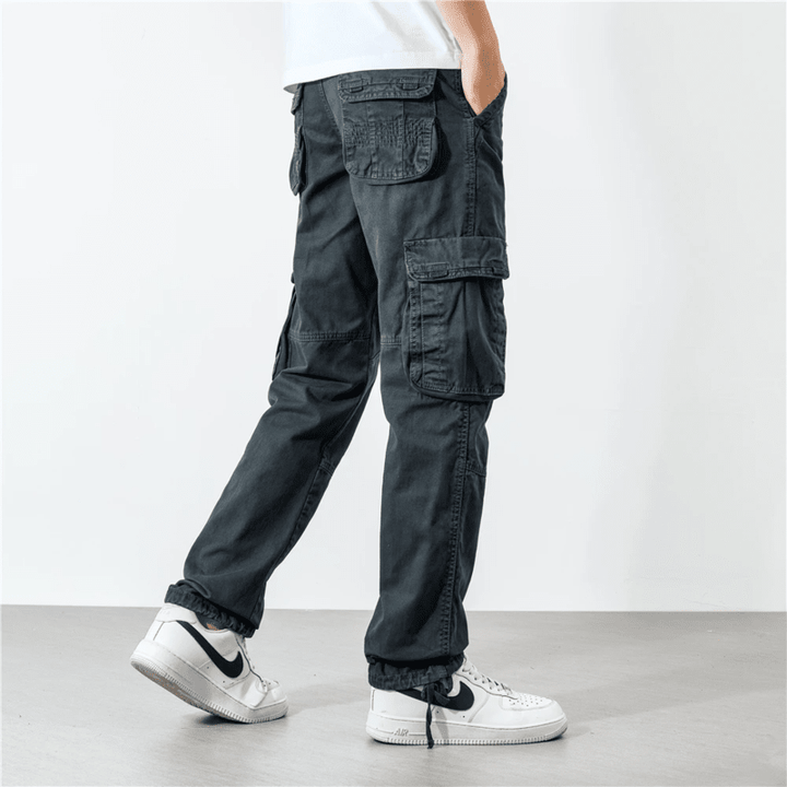 Relaxed Fit Cotton Cargos