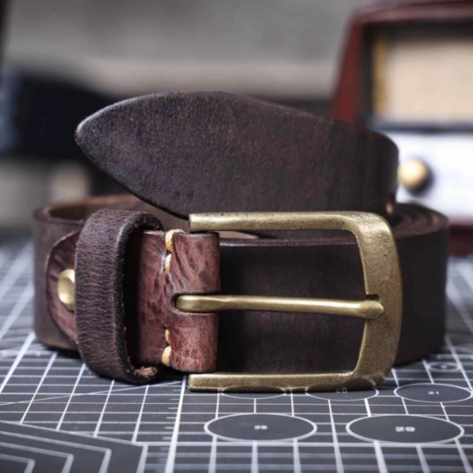 Amalfi Cowhide Belt