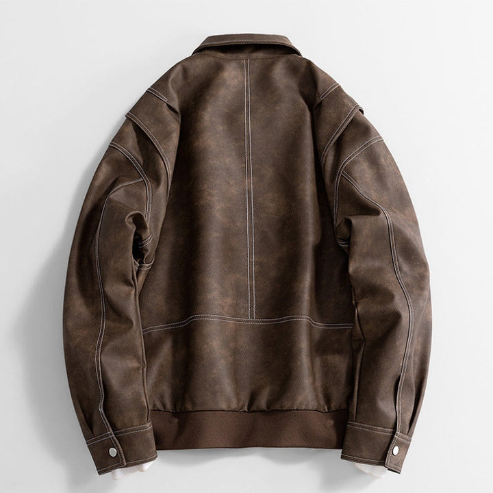 Benson Classic Leather Bomber