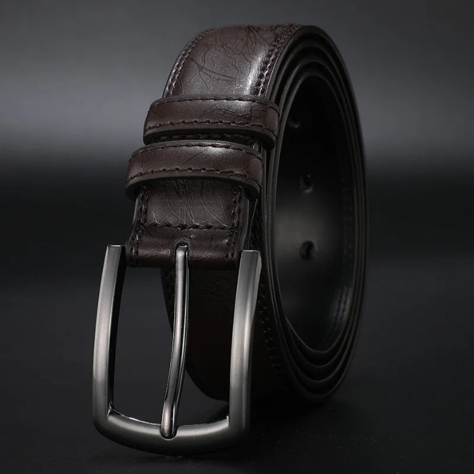 Ashford Gunmetal Cowhide Belt