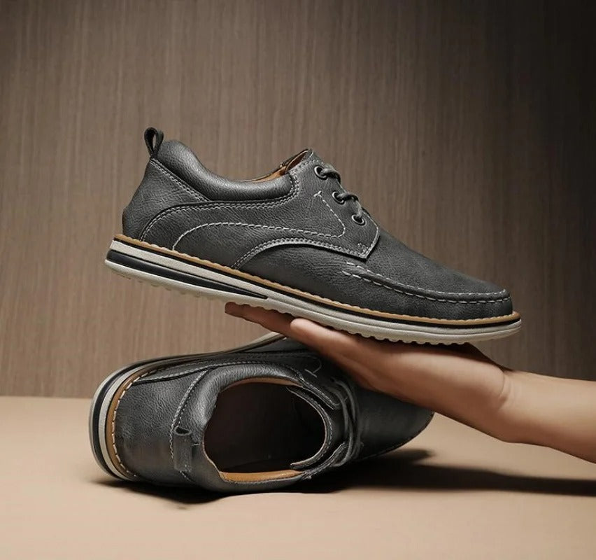 Monroe Leather Moc Oxfords