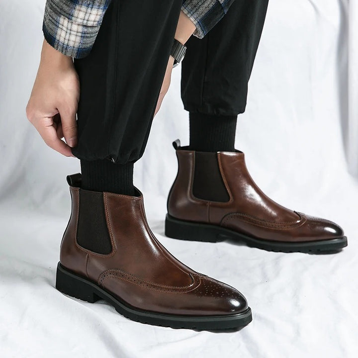 Alden Genuine Leather Chelsea Boots