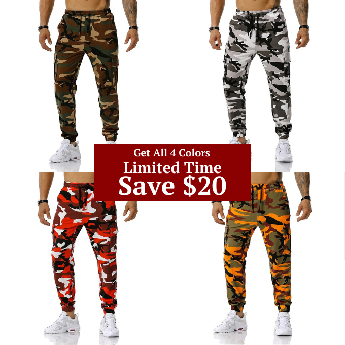 Sierra Camo Joggers