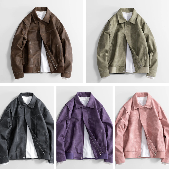 Benson Classic Leather Bomber