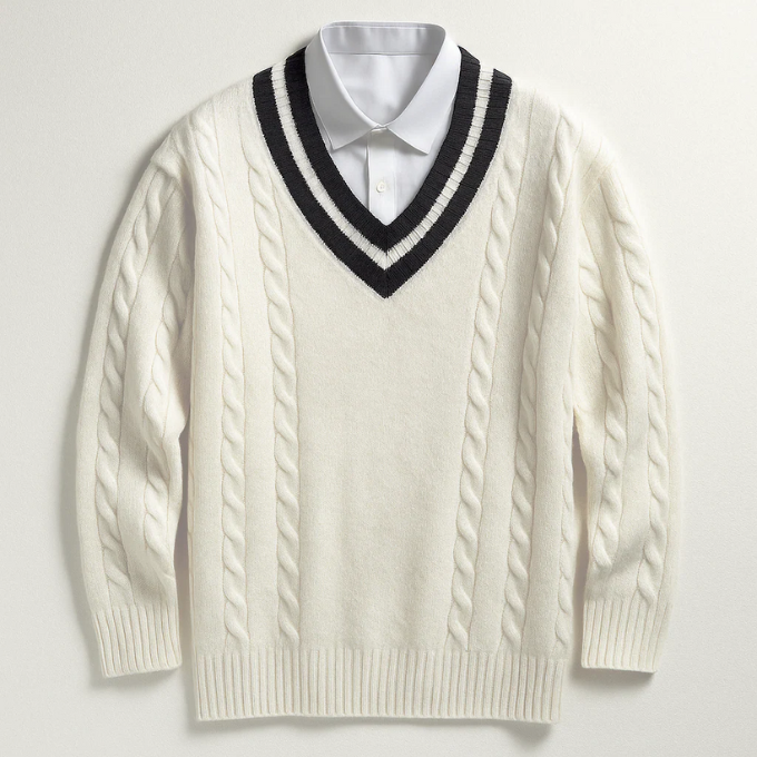 The Hampton V-Neck Sweater