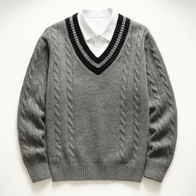 The Hampton V-Neck Sweater
