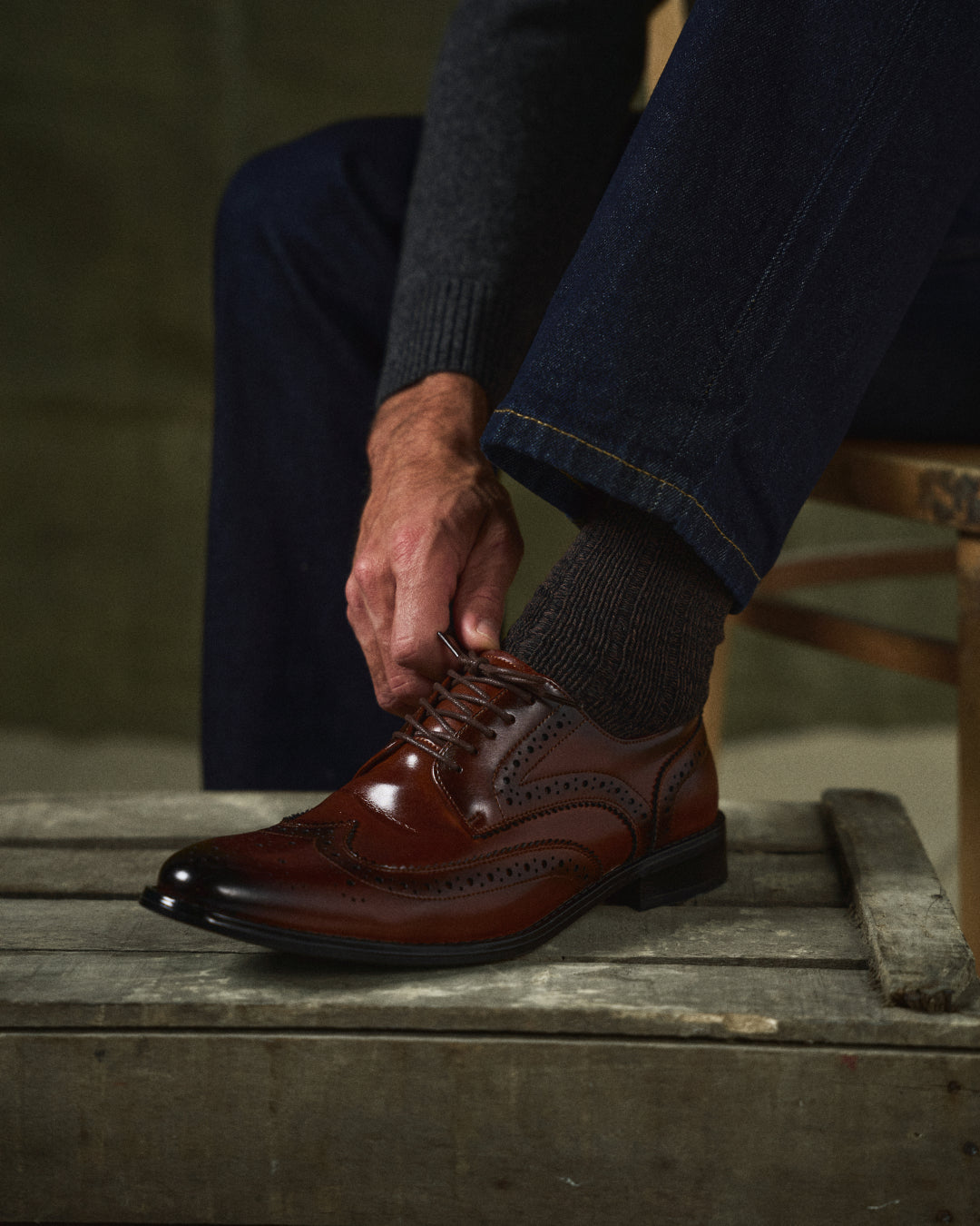 Pembroke 100% Cowhide Brogues