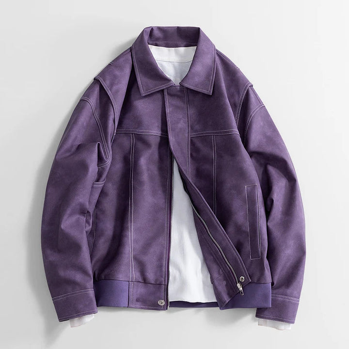 Benson Classic Leather Bomber