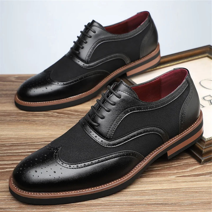 Regent Two-Tone Brogue Oxfords