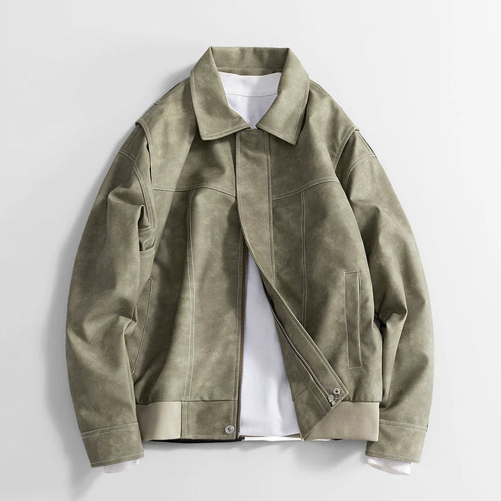 Benson Classic Leather Bomber