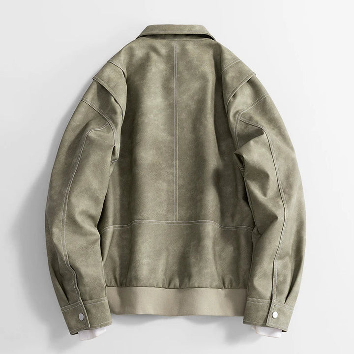 Benson Classic Leather Bomber