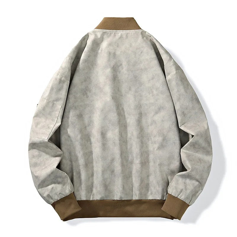 Stonewash Bomber Jacket