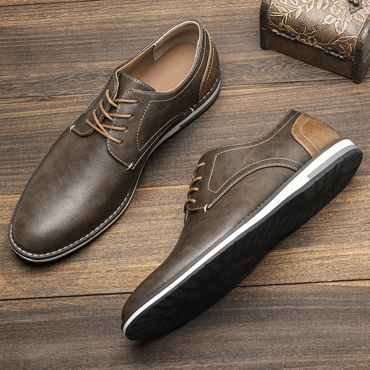 Handstitched Derby Dress Shoes